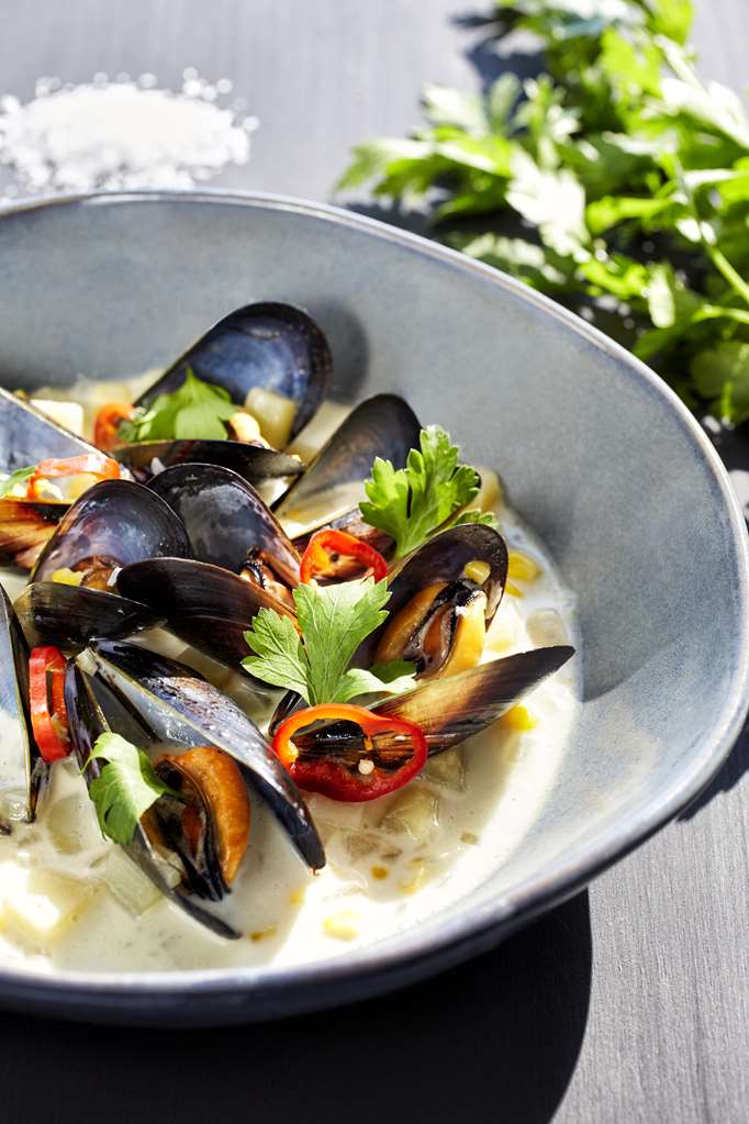 mussles in sauce